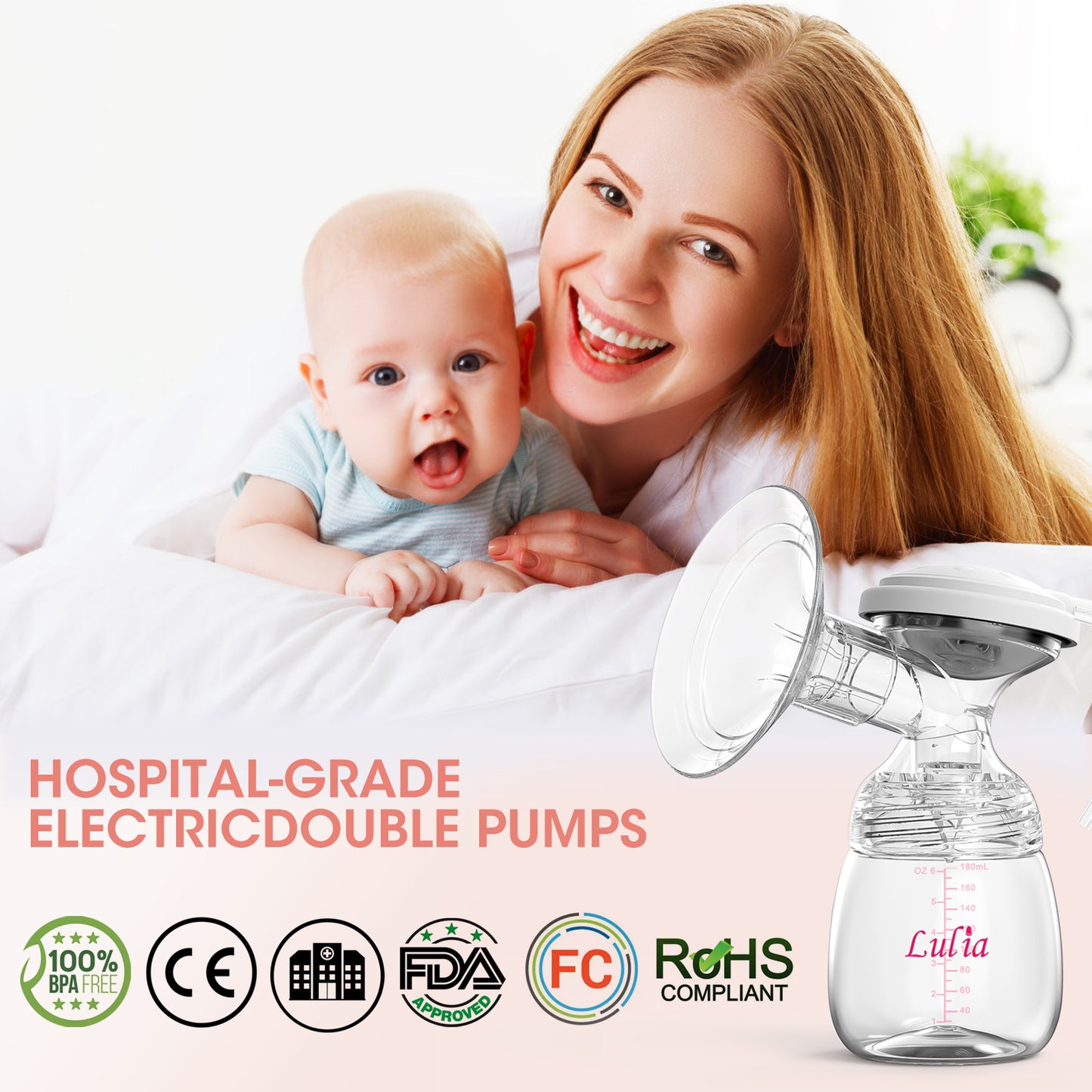 LU-03 Lulia Double Breast Pump