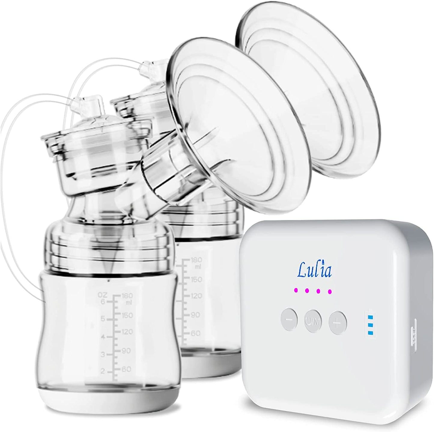 LU-02 Lulia Double Breast Pump(Pink&White)
