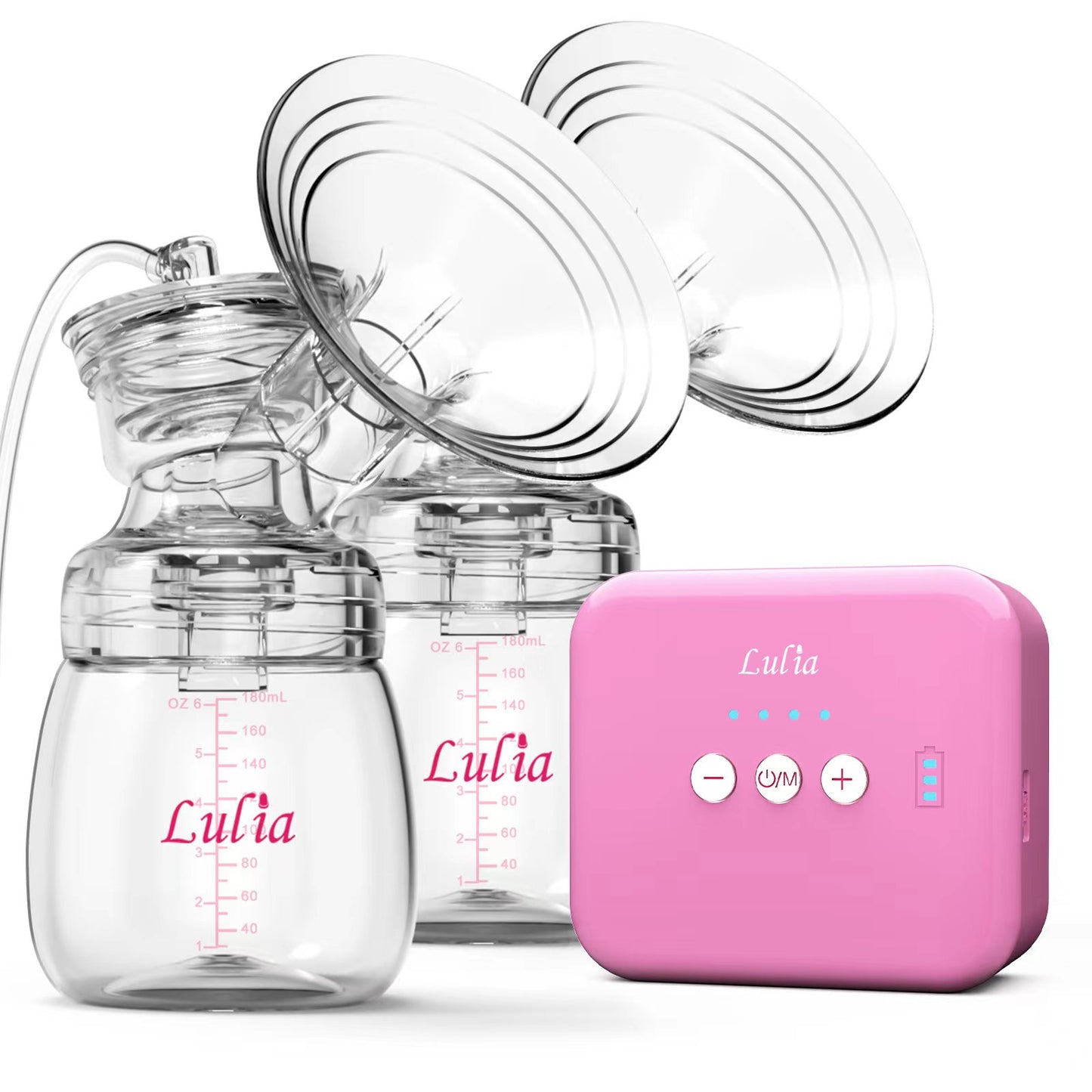 LU-02 Lulia Double Breast Pump(Pink&White)