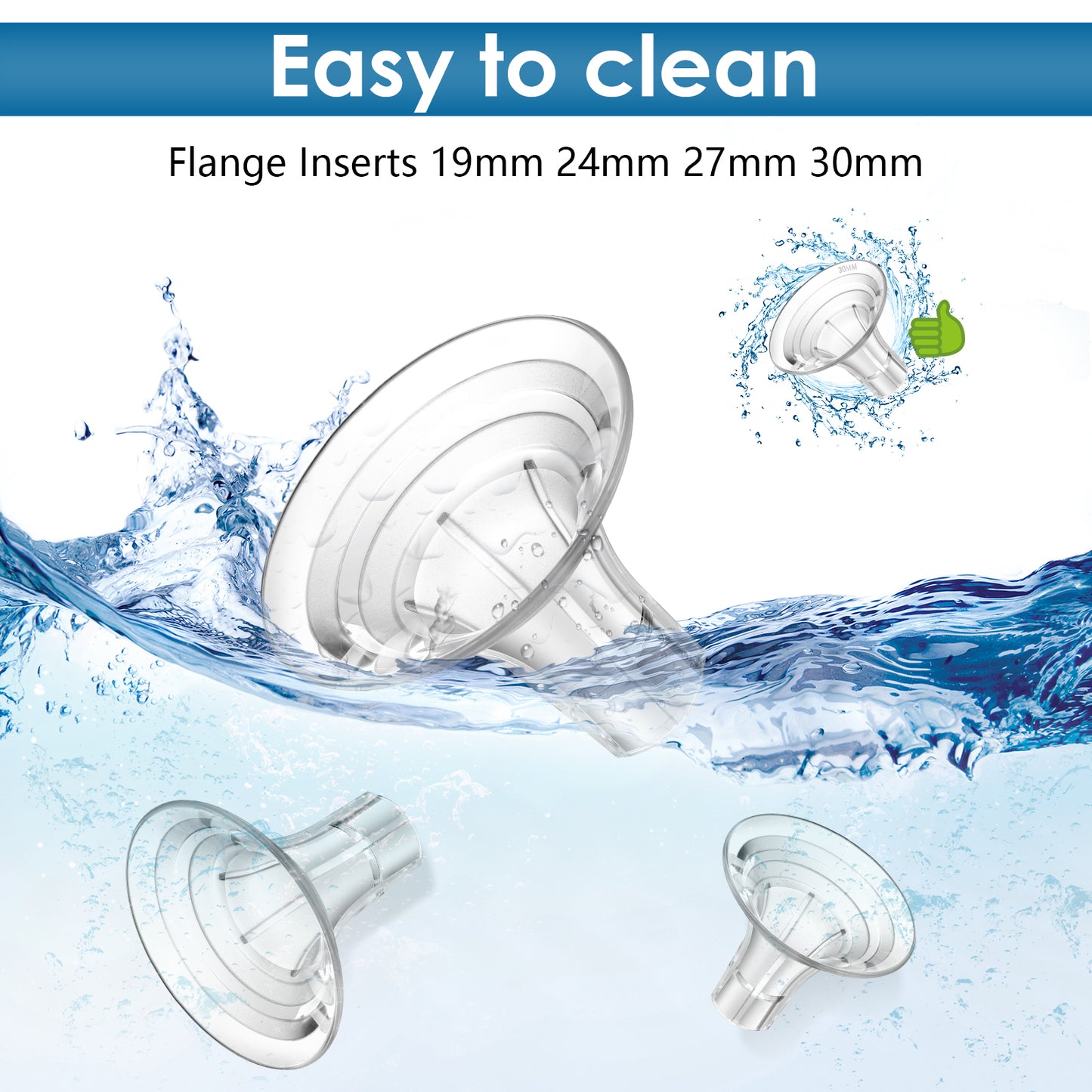 19mm All Silicone Materiall Flange
