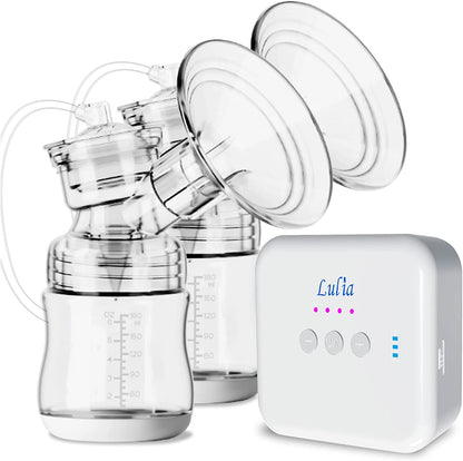 LU-02 Lulia Double Breast Pump(Pink&White)
